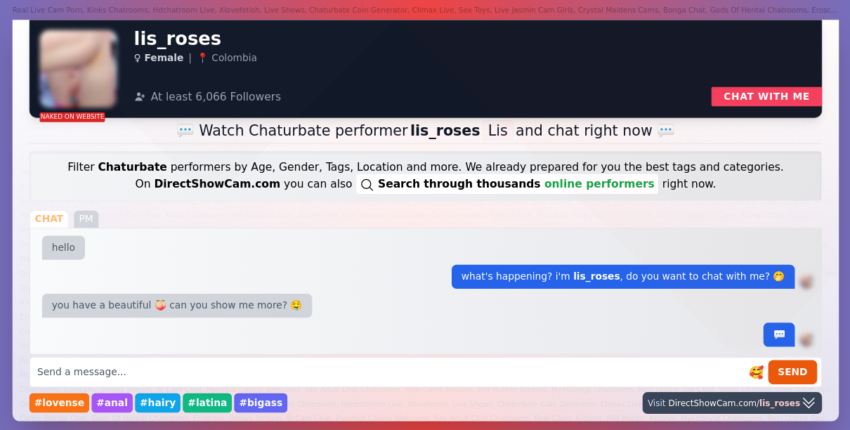lis_roses chaturbate live webcam chat