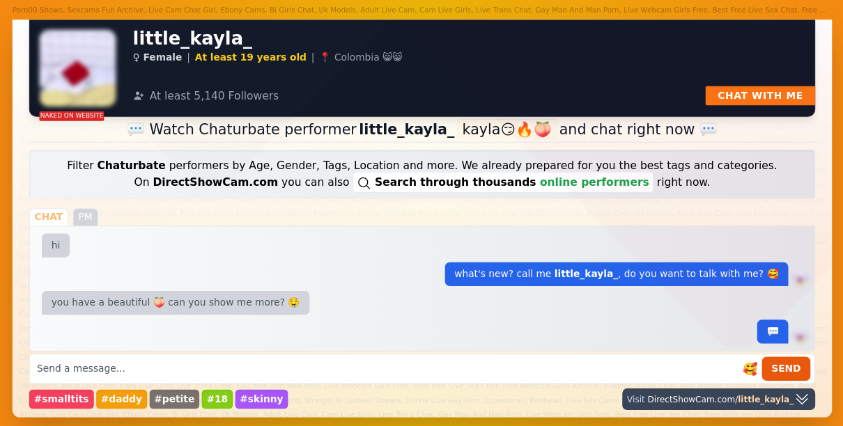 little_kayla_ chaturbate live webcam chat
