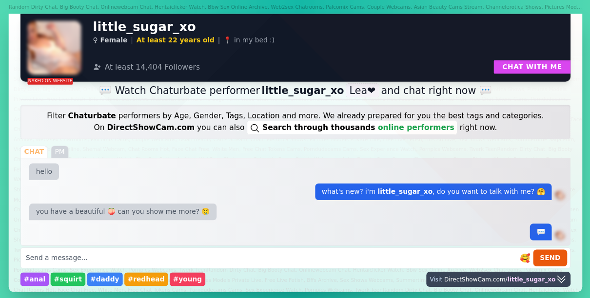 little_sugar_xo chaturbate live webcam chat