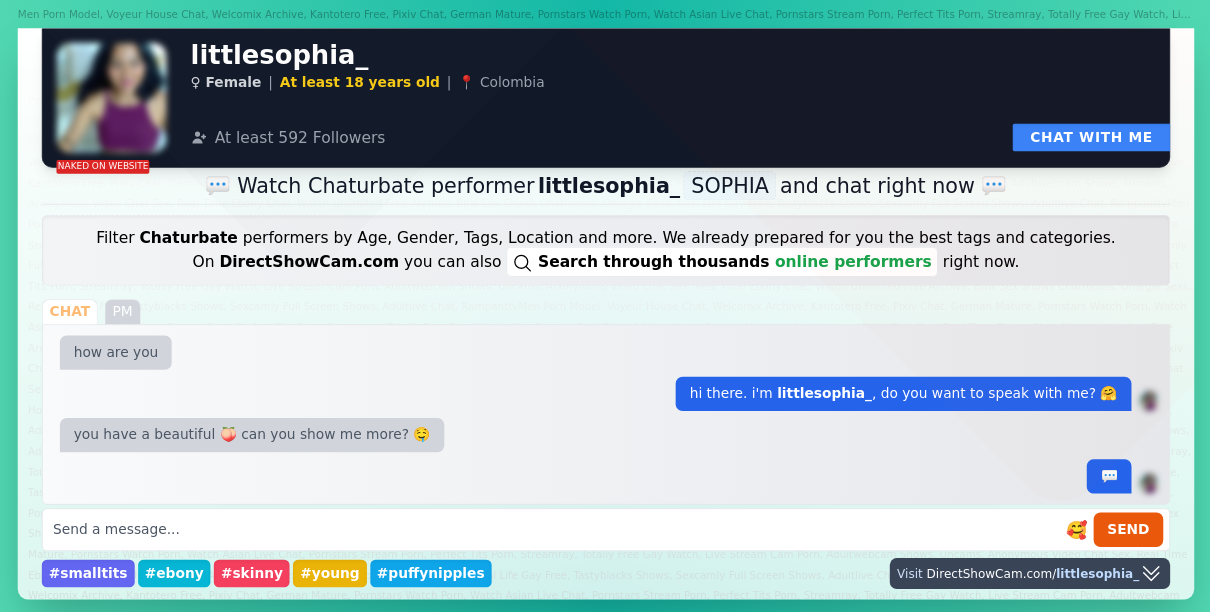 littlesophia_ chaturbate live webcam chat