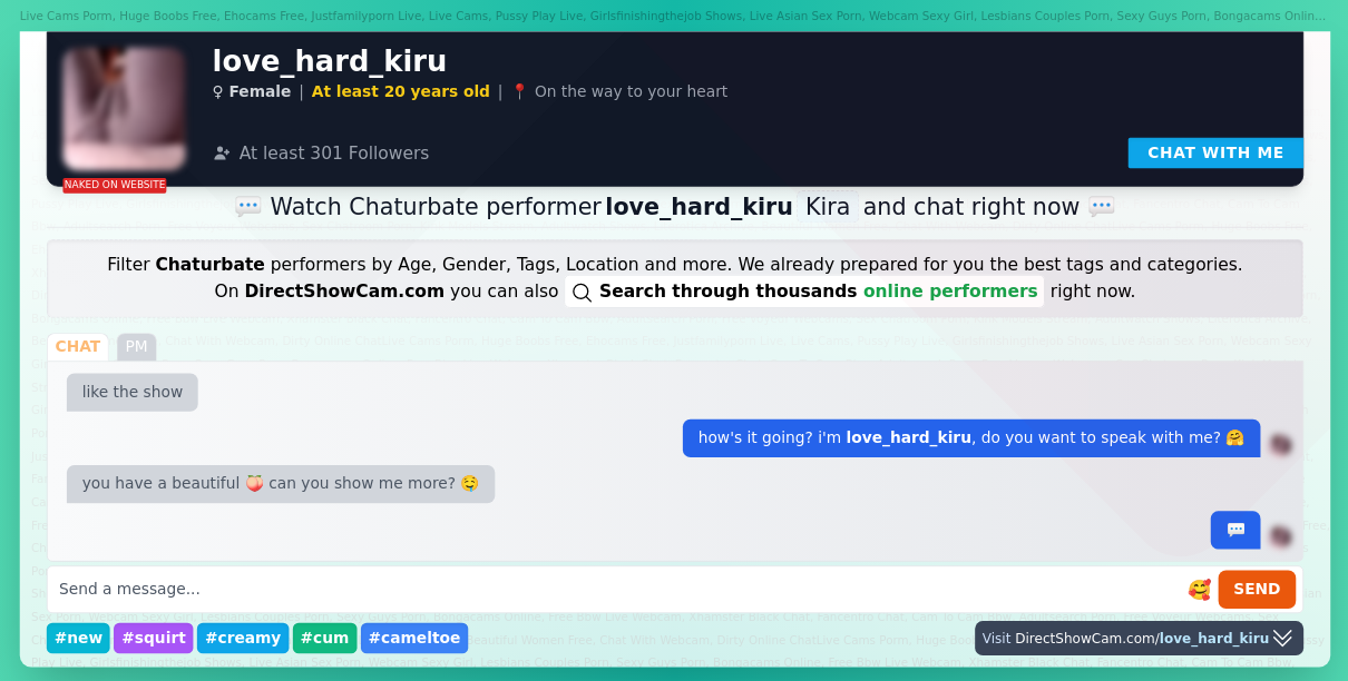 love_hard_kiru chaturbate live webcam chat