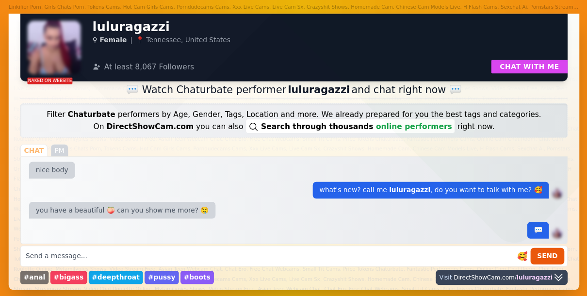 luluragazzi chaturbate live webcam chat