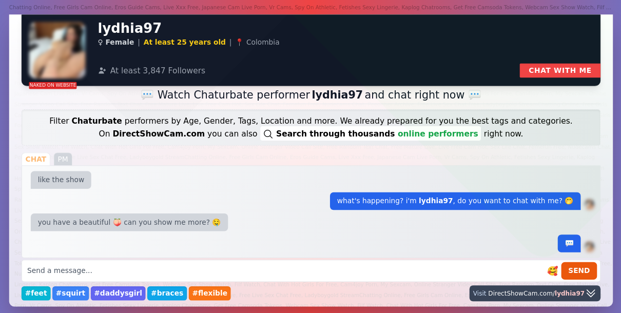 lydhia97 chaturbate live webcam chat