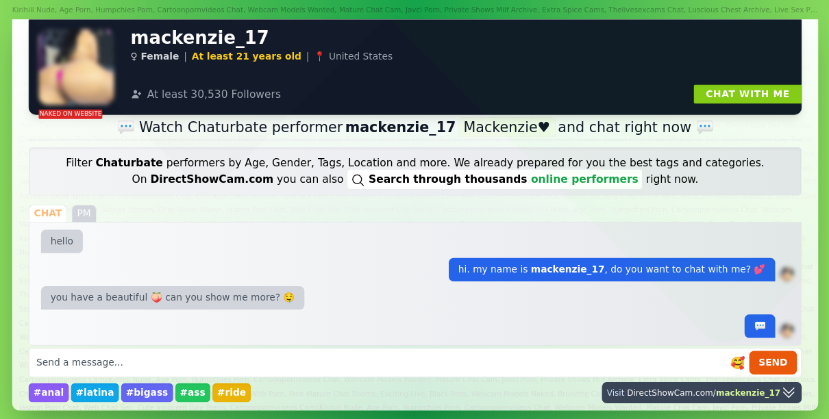 mackenzie_17 chaturbate live webcam chat