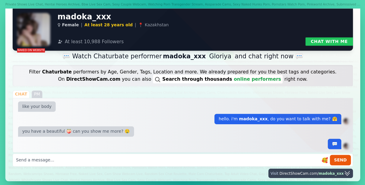 madoka_xxx chaturbate live webcam chat