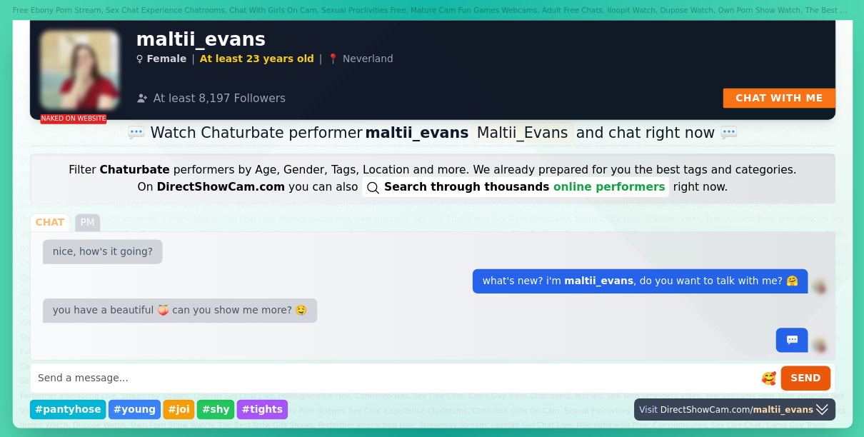 maltii_evans chaturbate live webcam chat