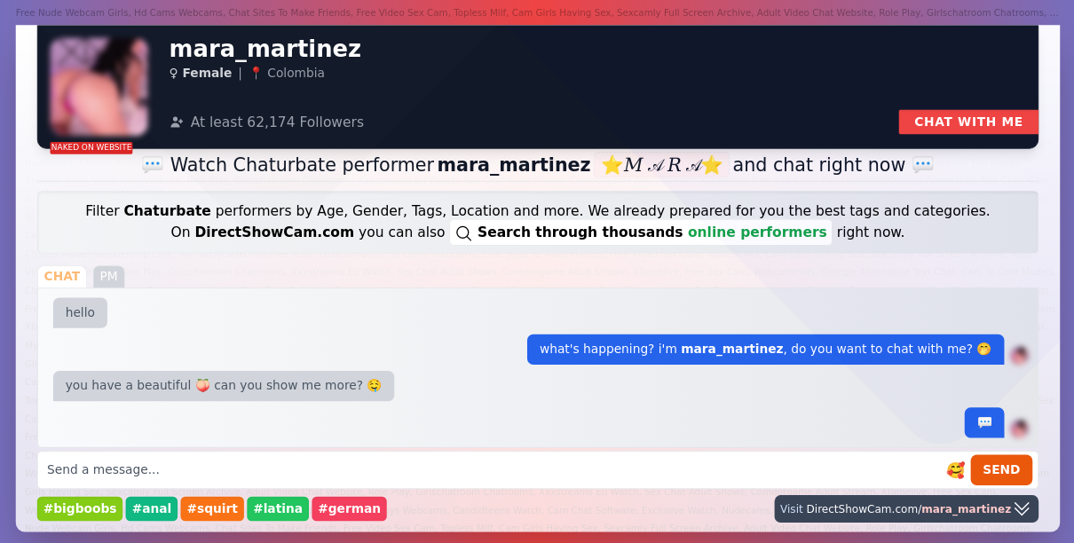 mara_martinez chaturbate live webcam chat