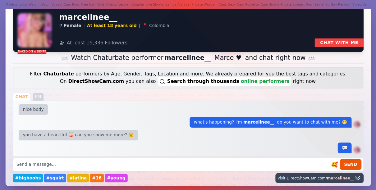 marcelinee__ chaturbate live webcam chat