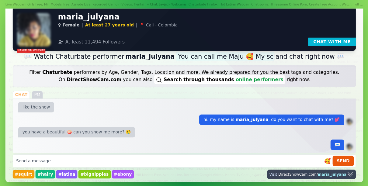 maria_julyana chaturbate live webcam chat