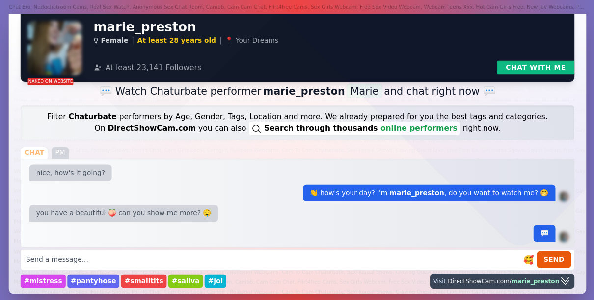 marie_preston chaturbate live webcam chat