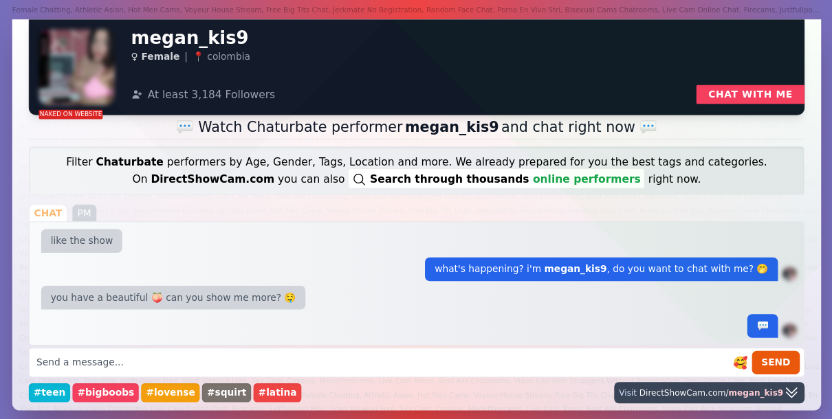 megan_kis9 chaturbate live webcam chat