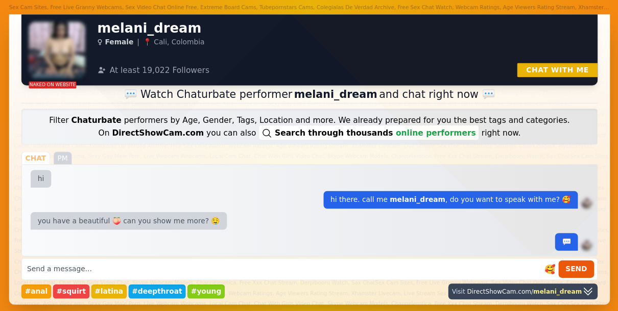 melani_dream chaturbate live webcam chat
