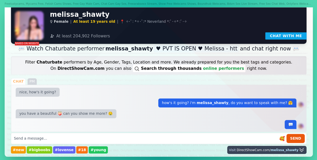 melissa_shawty chaturbate live webcam chat