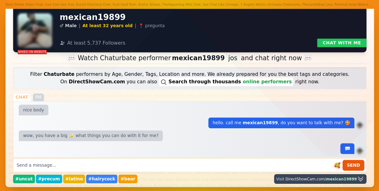 mexican19899 chaturbate live webcam chat