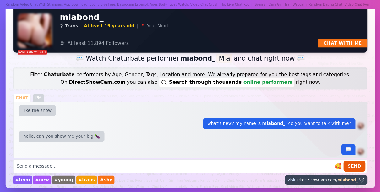miabond_ chaturbate live webcam chat