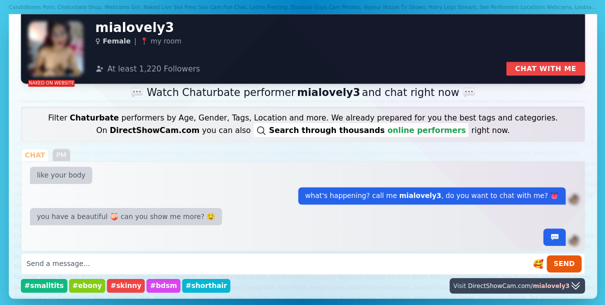 mialovely3 chaturbate live webcam chat