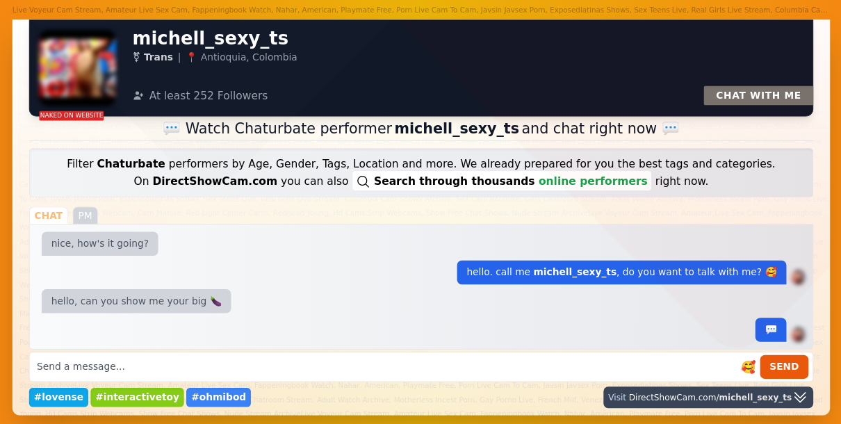 michell_sexy_ts chaturbate live webcam chat