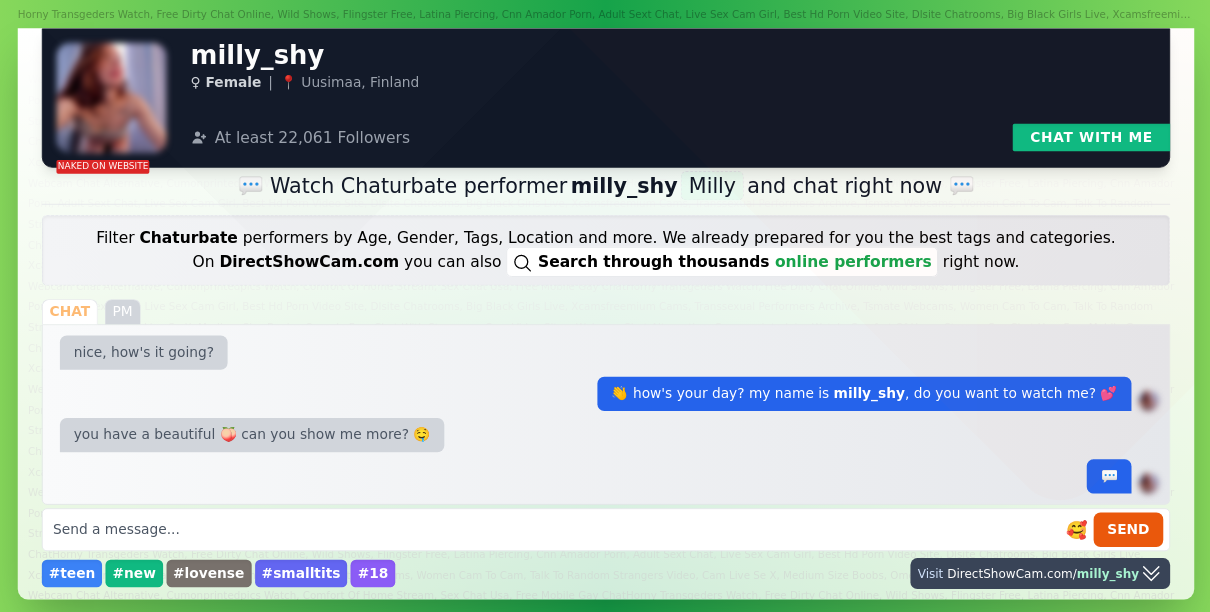 milly_shy chaturbate live webcam chat