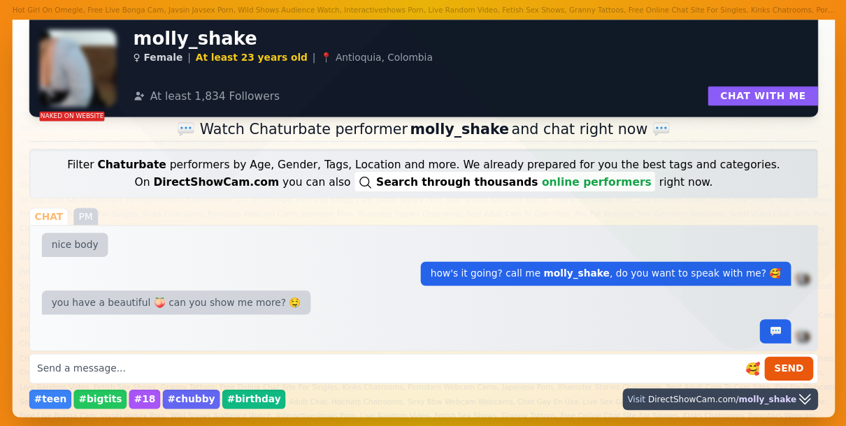 molly_shake chaturbate live webcam chat
