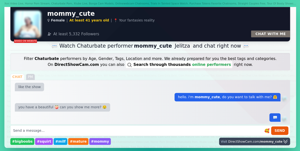 mommy_cute chaturbate live webcam chat