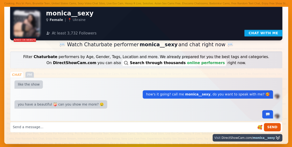 monica__sexy chaturbate live webcam chat