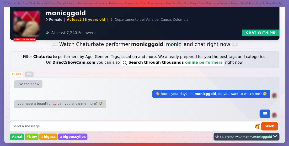monicggold chaturbate live webcam chat