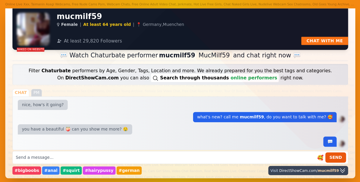 mucmilf59 chaturbate live webcam chat