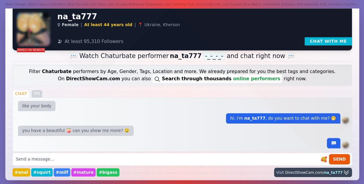 na_ta777 chaturbate live webcam chat