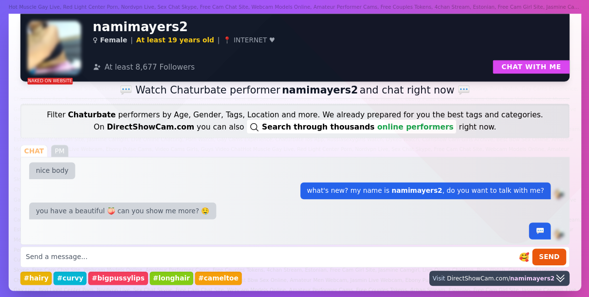namimayers2 chaturbate live webcam chat