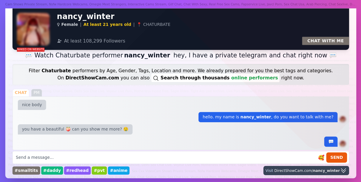 nancy_winter chaturbate live webcam chat