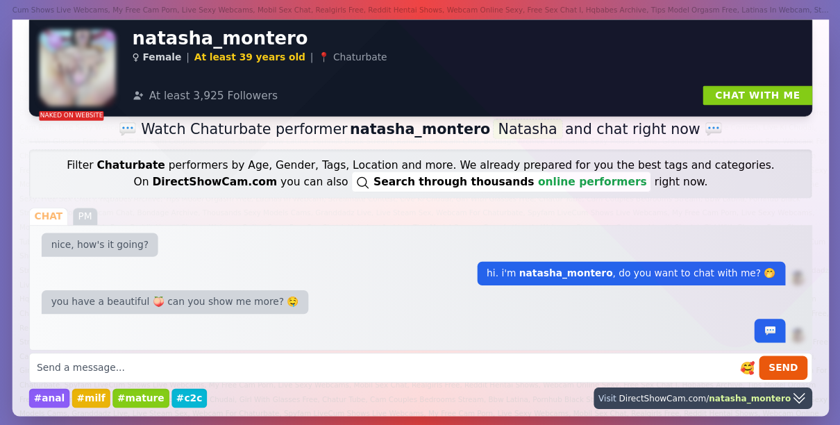 natasha_montero chaturbate live webcam chat