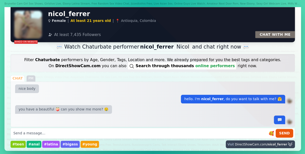 nicol_ferrer chaturbate live webcam chat