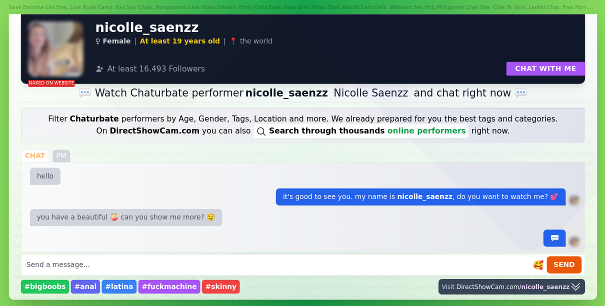 nicolle_saenzz chaturbate live webcam chat