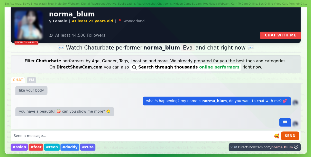 norma_blum chaturbate live webcam chat