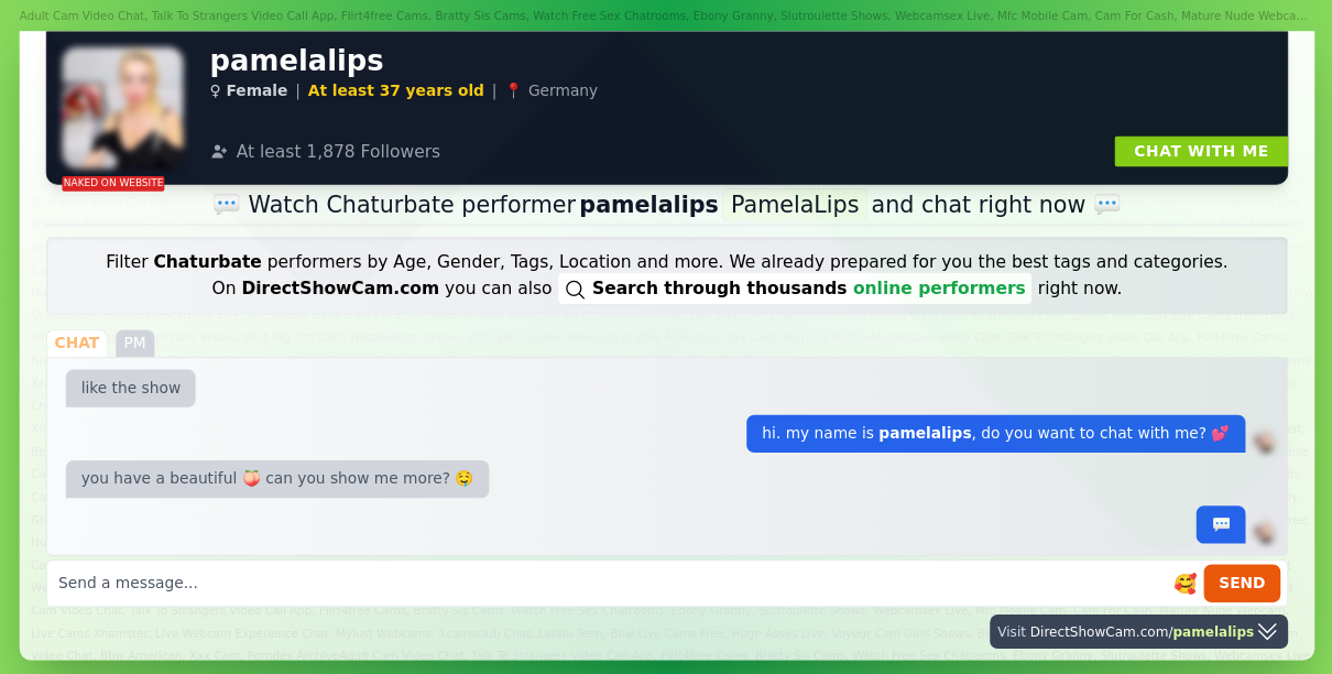 pamelalips chaturbate live webcam chat