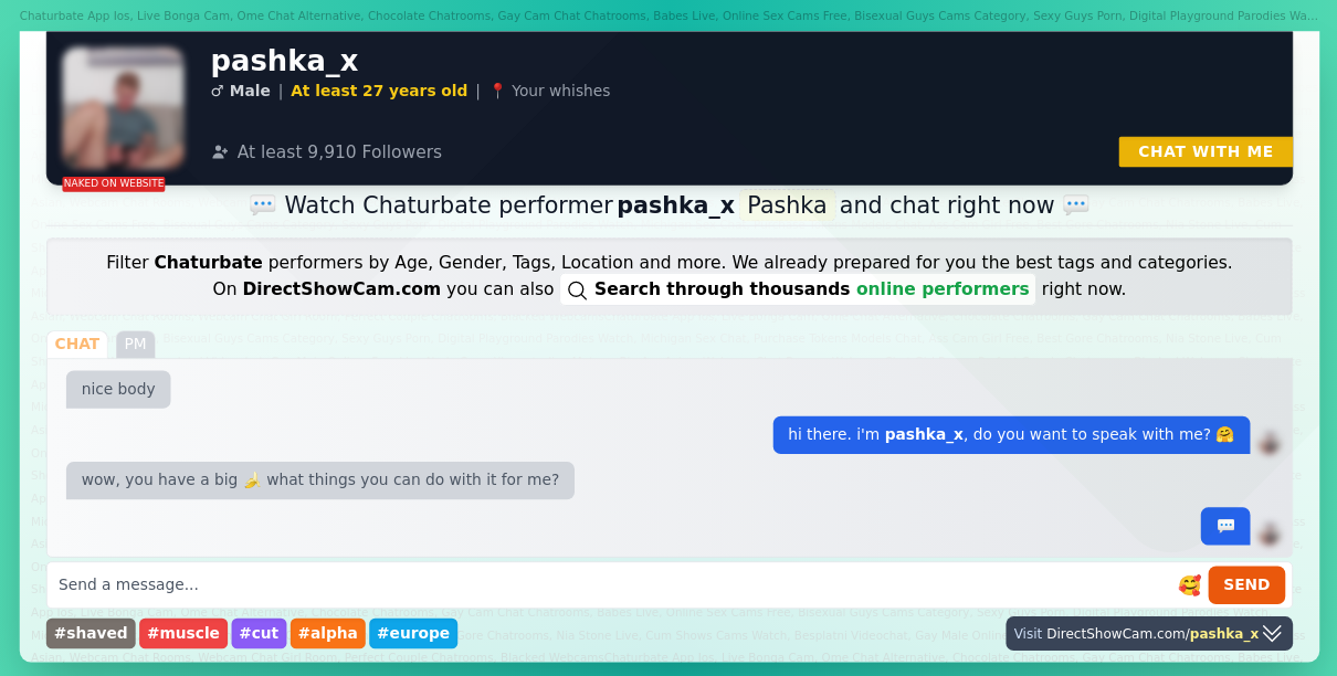 pashka_x chaturbate live webcam chat