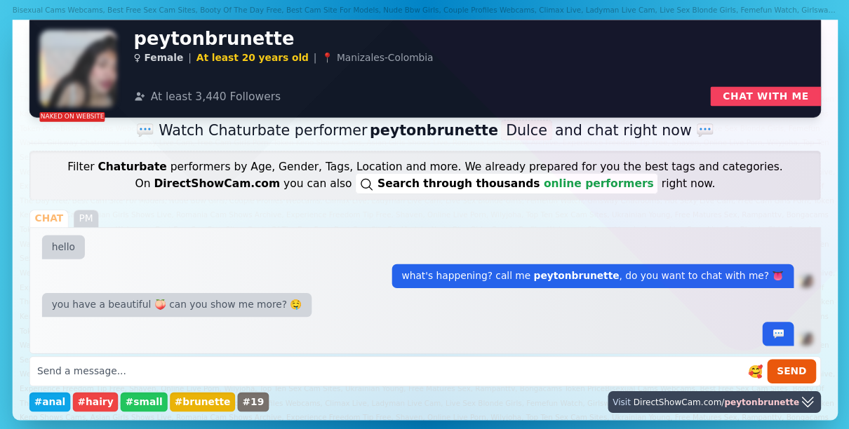 peytonbrunette chaturbate live webcam chat