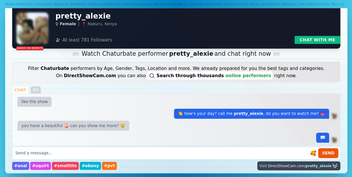 pretty_alexie chaturbate live webcam chat