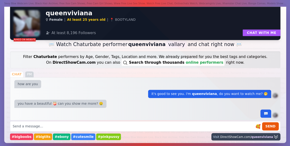 queenviviana chaturbate live webcam chat