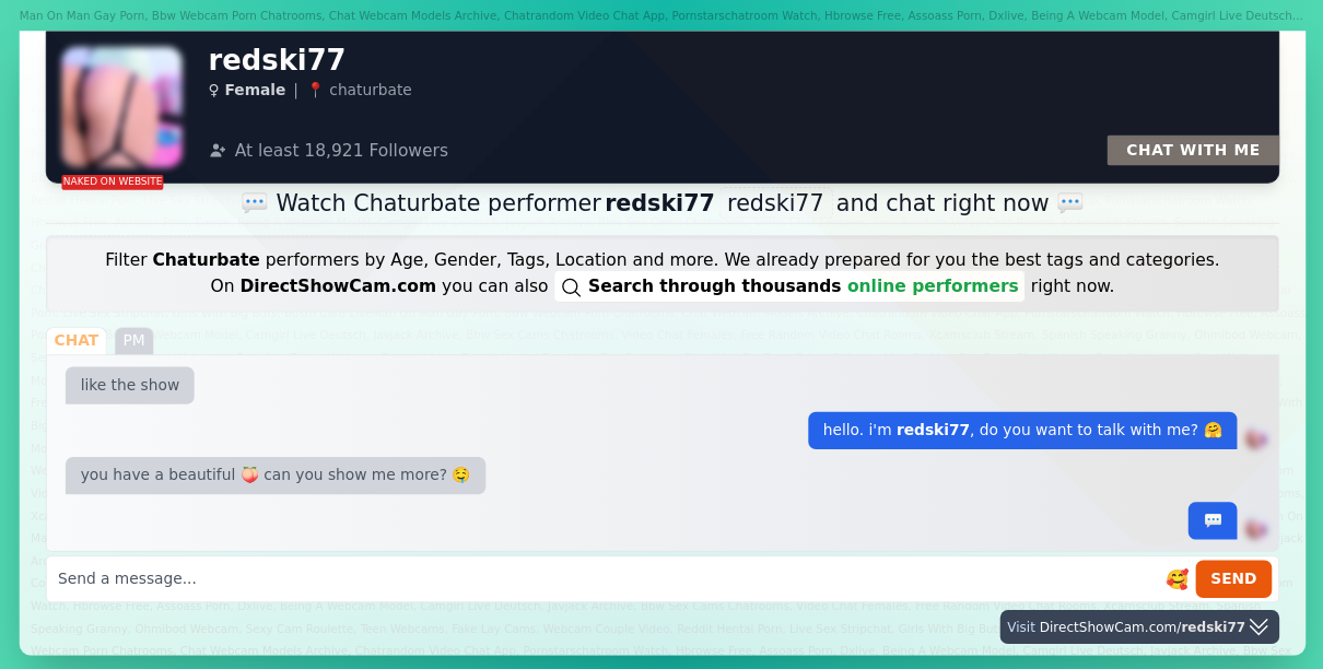 redski77 chaturbate live webcam chat