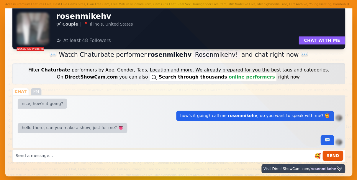 rosenmikehv chaturbate live webcam chat