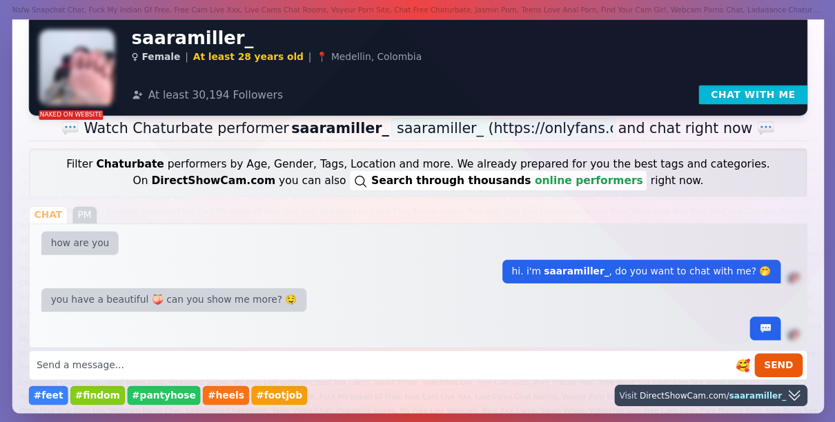 saaramiller_ chaturbate live webcam chat