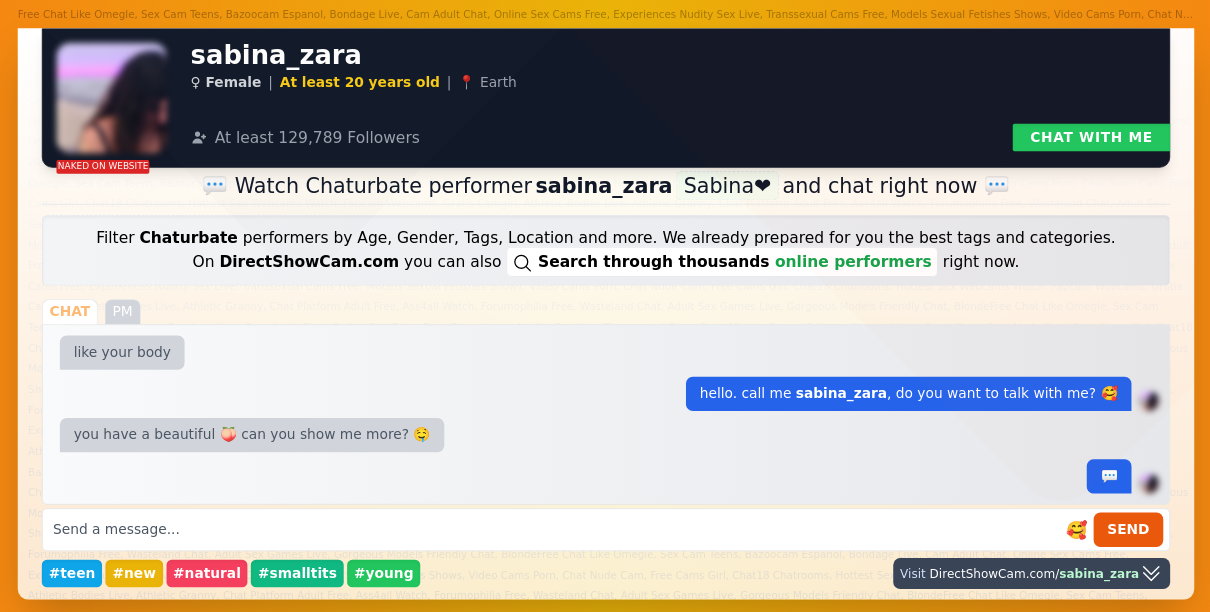 sabina_zara chaturbate live webcam chat
