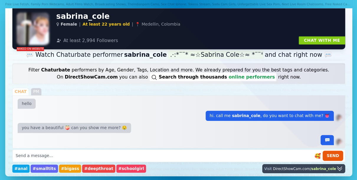 sabrina_cole chaturbate live webcam chat