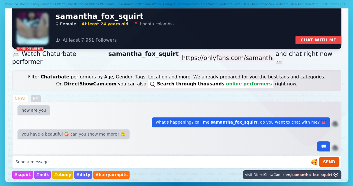 samantha_fox_squirt chaturbate live webcam chat