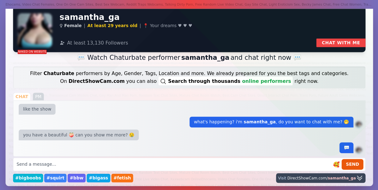 samantha_ga chaturbate live webcam chat