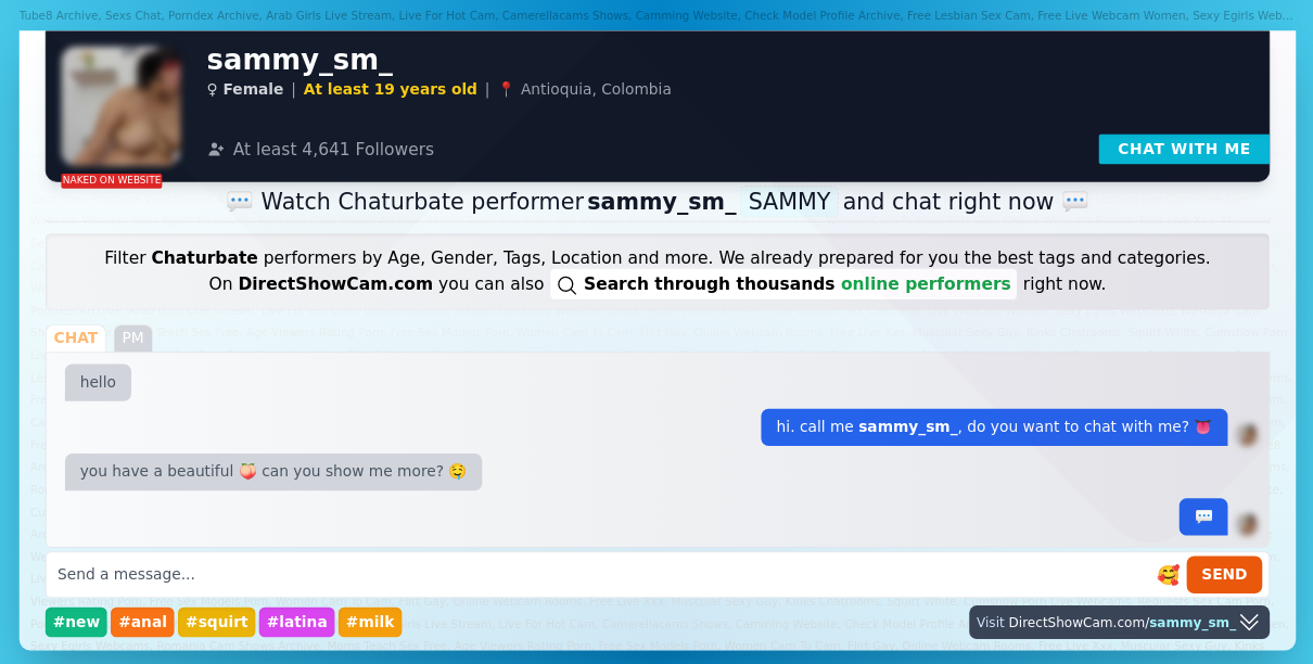sammy_sm_ chaturbate live webcam chat