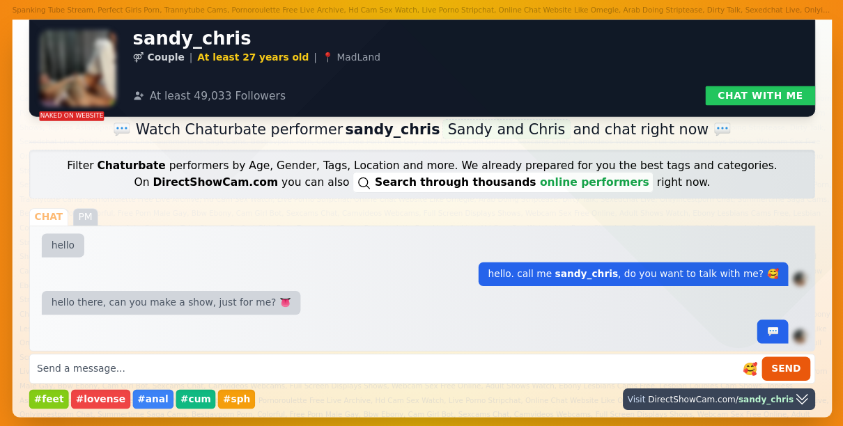 sandy_chris chaturbate live webcam chat