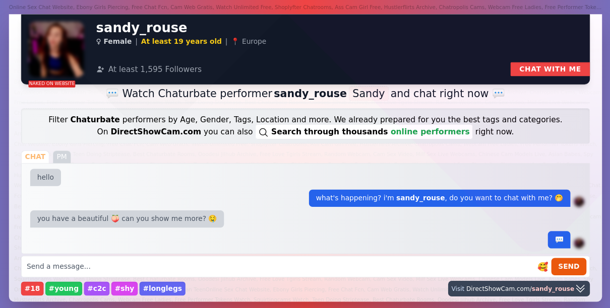 sandy_rouse chaturbate live webcam chat