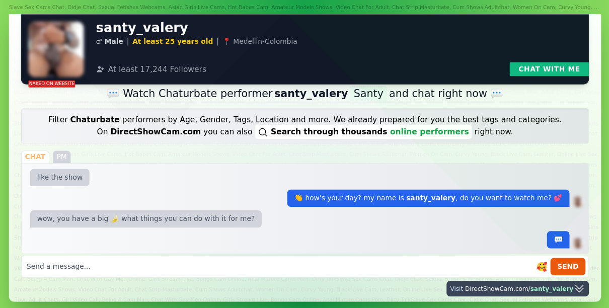 santy_valery chaturbate live webcam chat